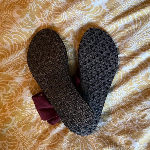 Sanuk yoga mat Sling flip flop, SZ 7 - Picture 2 of 3